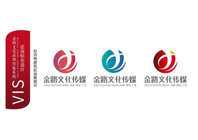 金路文化传媒VI设计部分展示